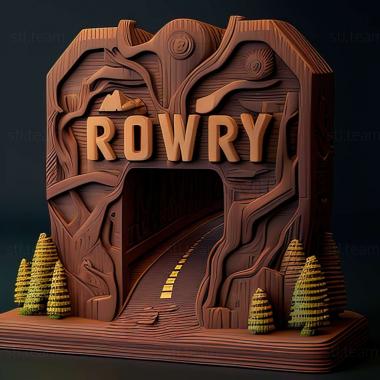 3D model Runaway A Road Adventure game (STL)